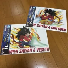 【2点セット】一番くじ ドラゴンボールGT H賞 ダイカットビジュアルボード