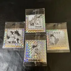 ドラゴンボール ウエハース 40周年 ステッカー 4枚セット 1巻あり