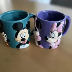 ミッキー＆ミニー 立体マグカップセット