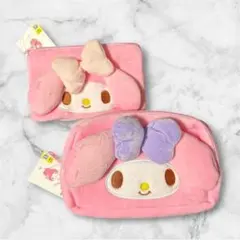 【韓国限定】マイメロディ　ポーチ　2点セット