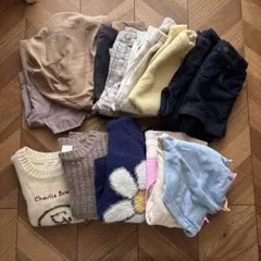 子ども服まとめ売り　11点セット　90cm 女の子　通園着