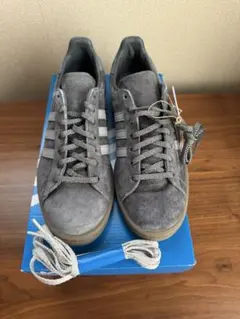 試着のみ adidas CAMPUS 80S JS グレー 25cm - メルカリ