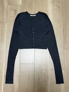 AURALEE オーラリー リブニット ショートカーディガンのサムネイル
