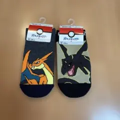 ポケモン リザードン ブラックレックウザ 靴下 19-24cm