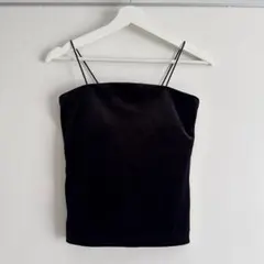 ブラック ベロア キャミソールのサムネイル