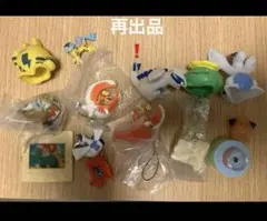 再出品　ポケモン　金銀　フィギュア　ストラップ　ルギア　図鑑　指人形