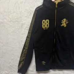 ピ*)様 Umbro ブラック フルジップパーカーのサムネイル