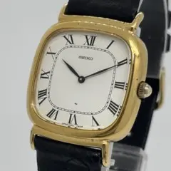 稼働 SEIKO シャリオ ローマン文字盤 手巻き メンズ 腕時計 - メルカリ