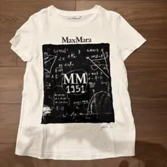 MaxMara MM 1951 プリント Tシャツ ホワイト - メルカリ