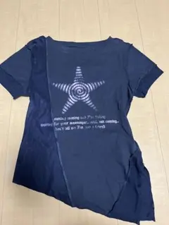 SHAGGIE 半袖Tシャツ ネイビーのサムネイル