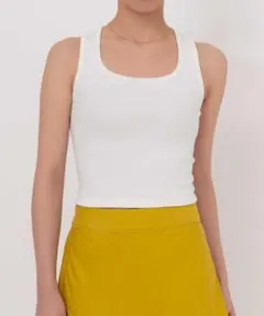 《試着のみ》OUR WACOAL ワコールカップ付きタンクトップのサムネイル