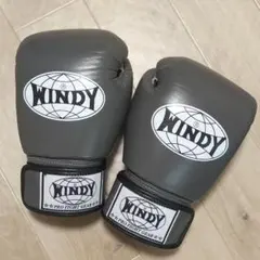 WINDY ボクシンググローブ 8oz グレー