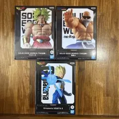 ドラゴンボール　ブロリー　亀仙人　ベジータ　フィギュア　3点セット