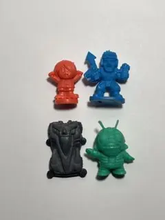 レトロ グッズ！豪華4点セット フィギュア  ゴム 人形！