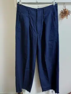 スラックス saby TUCK BAGGY HI COUNT 20/2 TWILL NAVY 2026年最新】saby tuck baggyの人気アイテム - メルカリ