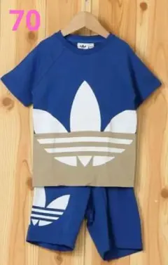 最終価格【タグ付】70cm アディダスオリジナルス　セットアップ