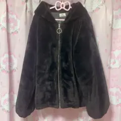 ♥VOLCAN&APHRODITE ふわもこリングファーBIGブルゾン♥