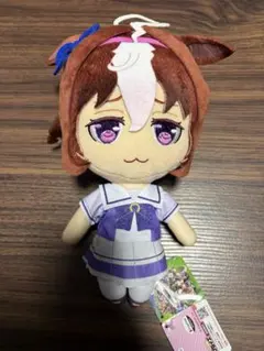 【新品タグ付き　匿名配送】メイショウドトウ　通常ぬいぐるみ　ウマ娘 新品未使用】 ウマ娘 メイショウドトウ 通常ぬいぐるみ - メルカリ