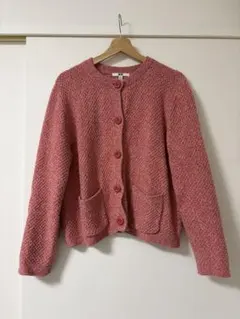 UNIQLO ピンク ニットカーディガン XLサイズ