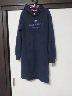 ケイトスペード　ロゴ　ワンピース　ネイビー