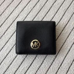 MICHAEL KORS 黒 二つ折り財布