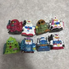 レトロ　レア　ガンダム　ソフビ人形　8体セット