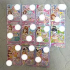 アイカツカード 9枚セット プレミアム キュート 名前入り マイキャラ