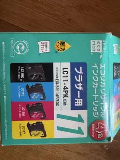 エコインク ブラザー用 LC11-4PK 互換 4色パック