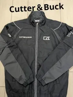 【Cutter＆Buck】ゴルフウェア ナイロンジャケット中綿 メンズ 黒