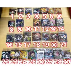 鬼滅の刃　ディフォルメシールウエハース その3 シールのみ バラ売り・セット売り