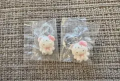 サンリオ めじるしアクセサリー ふわふわスノー キティ ハローキティ 2個