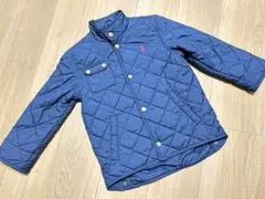 ポロ キルティングジャケット ネイビー １２０cm
