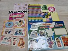 デジモン スティッチ ステッカーセット シール　手帳シール