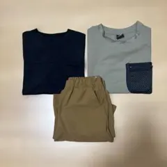 ワークマン★キッズ★Tシャツ★ハーフパンツ★140cm★3枚セット