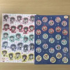 バンドリ!  コラボカフェ  ステッカー &クリアファイルセット 即購入OK バンドリ クリアファイル コラボカフェステッカー 2種セット