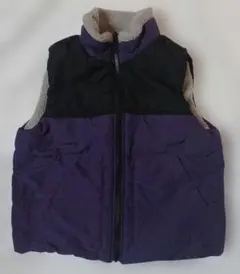 リバーシブル ダウンボアベスト140cm