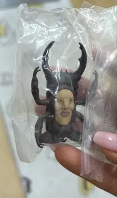 こびとづかん　おすわりマスコット5 クワガタヨソオイ