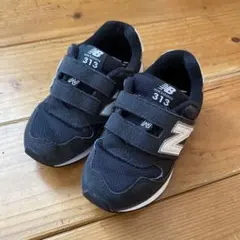New Balance 313 ベルクロスニーカー 17cm ブラック