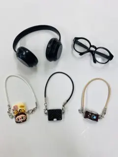 ぬい活 17cmぬいぐるみアクセサリー 5点セット ラブブ用 可愛い 着せ替え