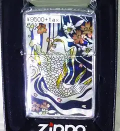 Zippo 浮世絵 昇鯉 貝貼り エポキシ樹脂コーティング 未使用品 - メルカリ