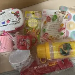 お弁当グッズキャラ弁 JENNIキティコップお弁当箱抜き型お箸アンパンマンのサムネイル