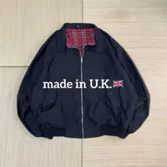 イングランド製 英国製 G9 ハリントンジャケット ボルドー XL相当
