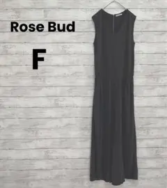 【Rose Bud】ローズバッド　オールインワン（F）ノースリーブ　Vネック✨のサムネイル