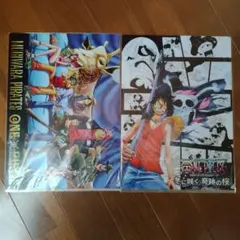 ONE PIECE クリアファイル＆ポスターセット ローソンオリジナル 非売品