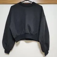 ブラック Lサイズ 長袖カットソー