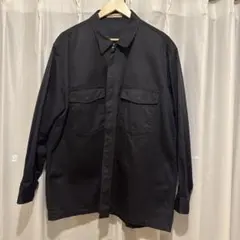 90年代　STONE ISLAND MARINA ネイビーシャツジャケットのサムネイル