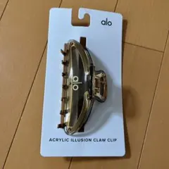alo ビンテージピンク アクリル クリア 透明 ヘアクリップ - メルカリ