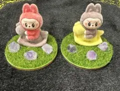 らぶぶ アメジスト 置物 2個セット