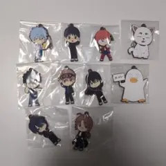 銀八先生　一番くじ　H賞　ラバーチャーム コンプセット　バラ売り可⭕️