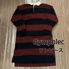 Gymphlec ジムフレックス SCラガーシャツボーダーワンピース 長袖